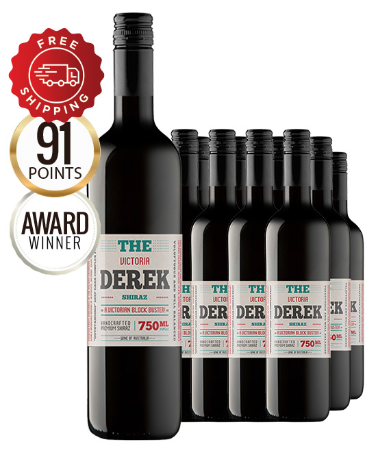 The Derek Victorian Shiraz 2021 Dozen