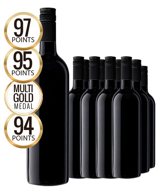 97 Point Rated Double Gold Medal Winning Barossa Valley Shiraz 2022 Cleanskin Dozen