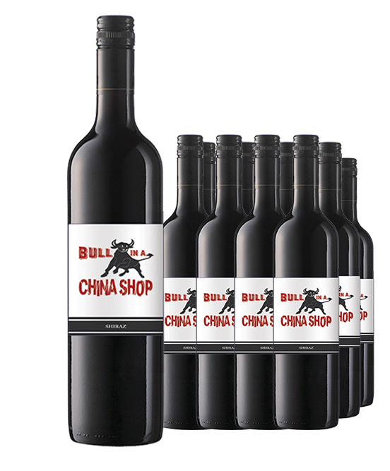 Bull In A China Shop Shiraz 2023 Dozen