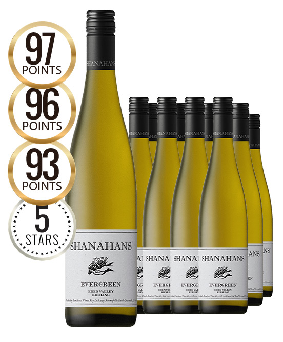 Shanahans Evergreen Eden Valley Riesling 2023 Dozen