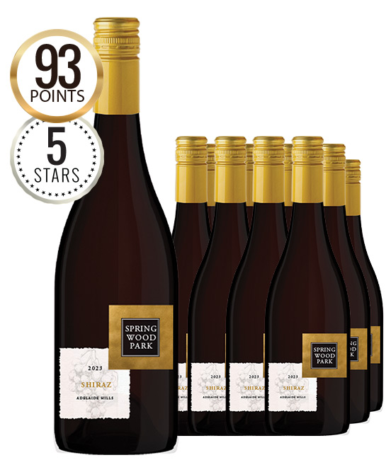 Springwood Park Adelaide Hills Shiraz 2023 Dozen