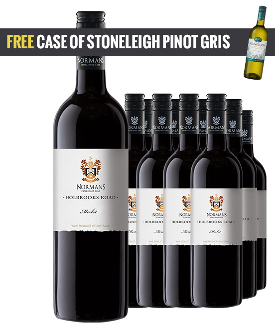 Normans Holbrooks Road Merlot 2024 Dozen