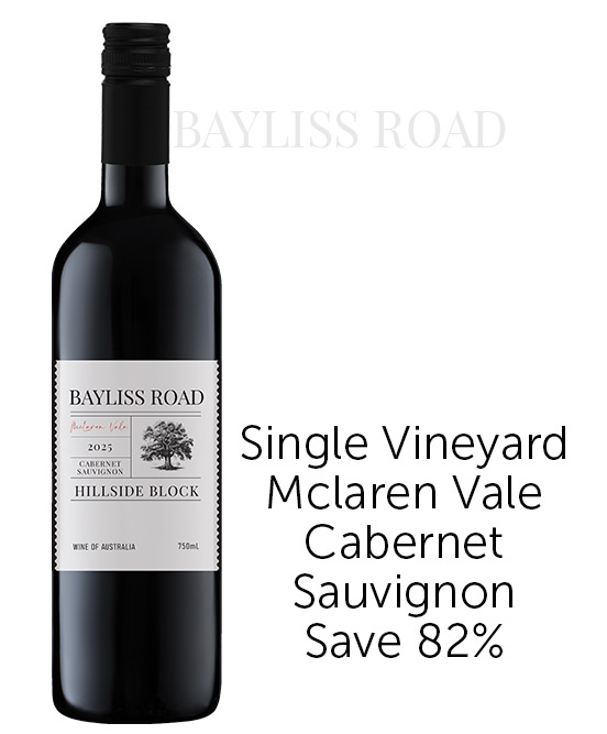 Bayliss Road Single Vineyard McLaren Vale Cabernet Sauvignon 2025