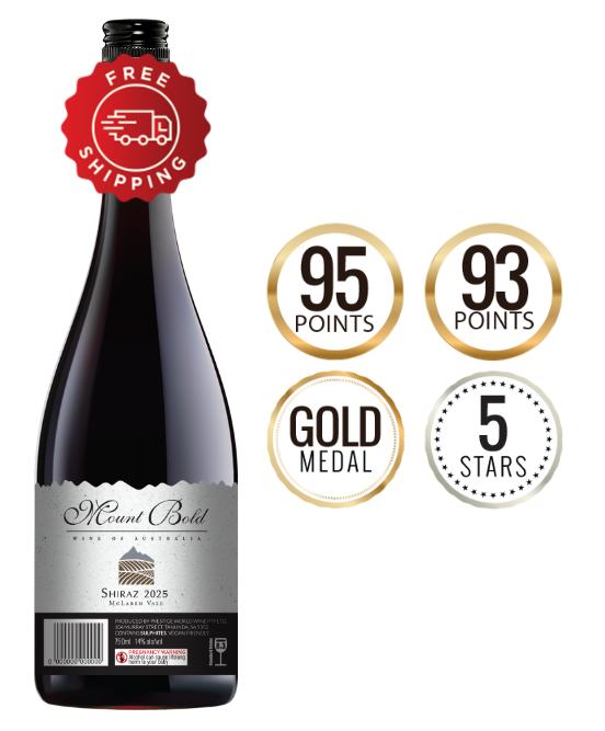Mount Bold McLaren Vale Shiraz 2025