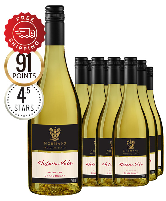 Normans Regional Series McLaren Vale Chardonnay 2025 Dozen