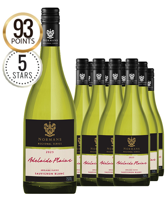Normans Regional Series Adelaide Sauvignon Blanc 2025 Dozen