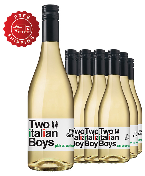Two Italian Boys Pinot Grigio 2025 Dozen