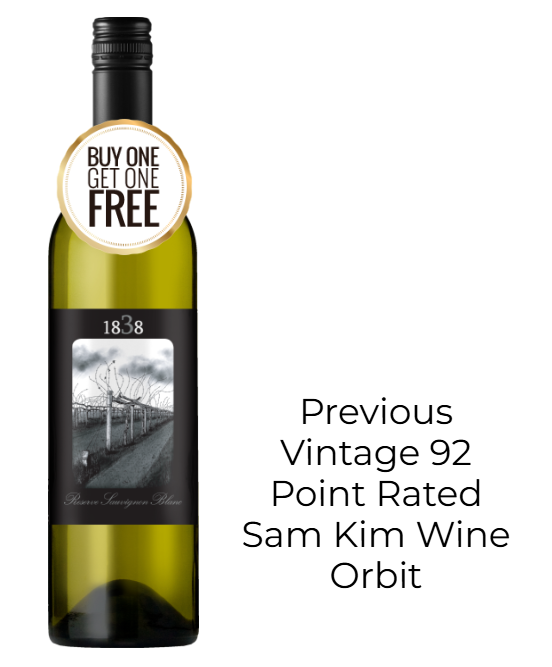 1838 Reserve Sauvignon Blanc 2026