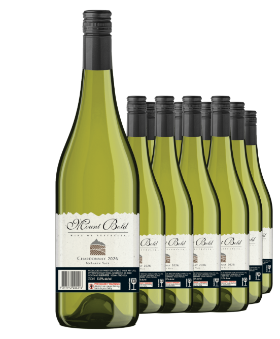 Mount Bold McLaren Vale Chardonnay 2026 Dozen