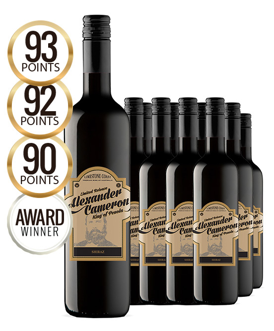 Alexander Cameron Limestone Coast Shiraz 2022 Dozen