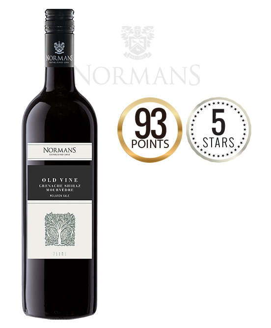 Normans Old Vine McLaren Vale Grenache Shiraz Mourvedre 2022