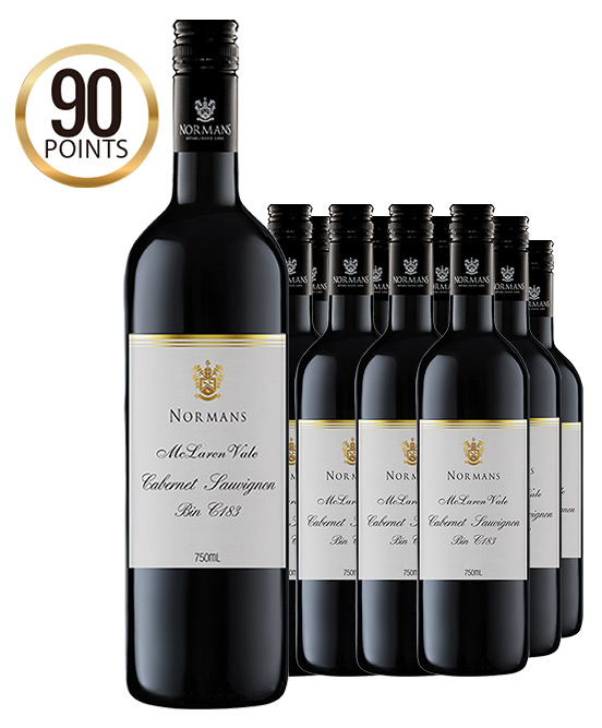 Normans Bin C183 McLaren Vale Cabernet Sauvignon 2025 Dozen