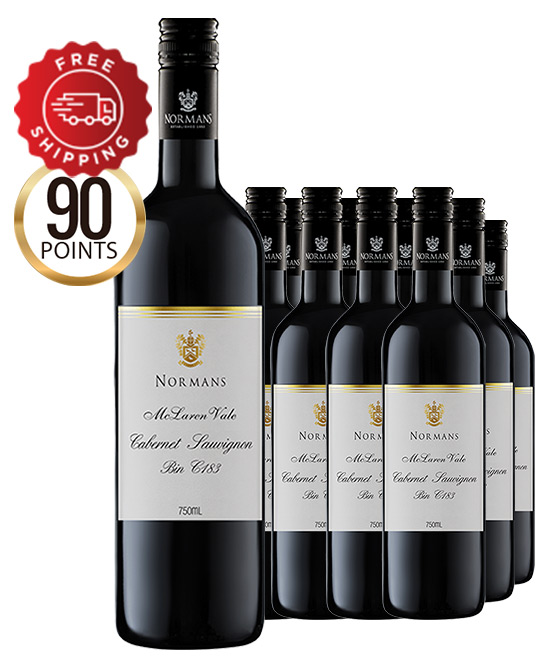 Normans Bin C183 McLaren Vale Cabernet Sauvignon 2025 Dozen