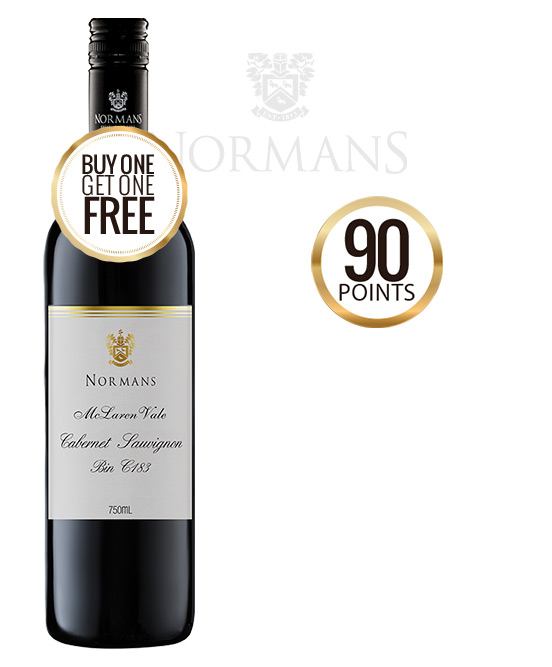 Normans Bin C183 McLaren Vale Cabernet Sauvignon 2025