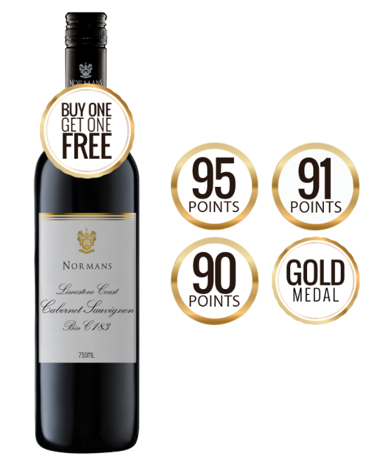 Normans Bin C183 McLaren Vale Cabernet Sauvignon 2025
