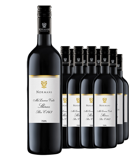 Normans Bin C163 McLaren Vale Shiraz 2025 Dozen