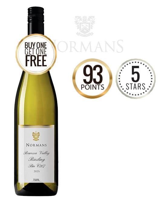 Normans Bin C207 Barossa Valley Riesling 2025