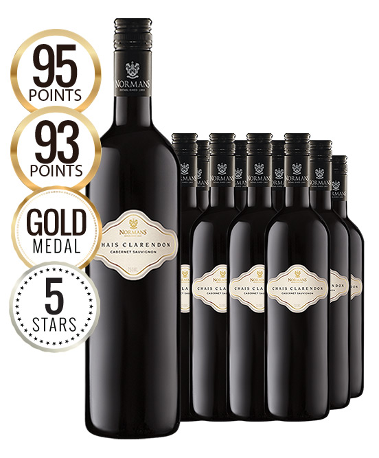 Normans Chais Clarendon McLaren Vale Cabernet Sauvignon 2018 Dozen