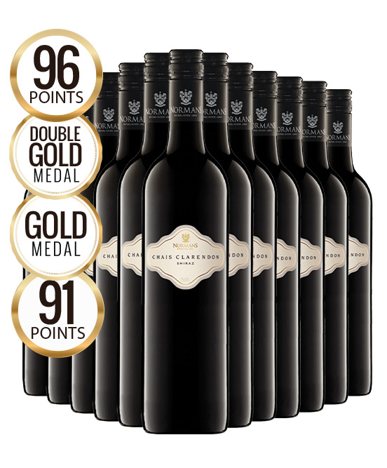 Normans Chais Clarendon McLaren Vale Shiraz 2018 Dozen