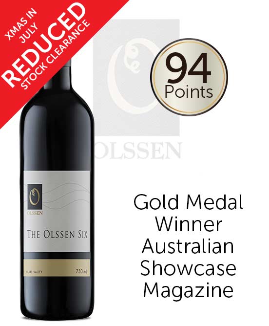 Olssen Of Watervale The Olssen Six Clare Valley Red 2017