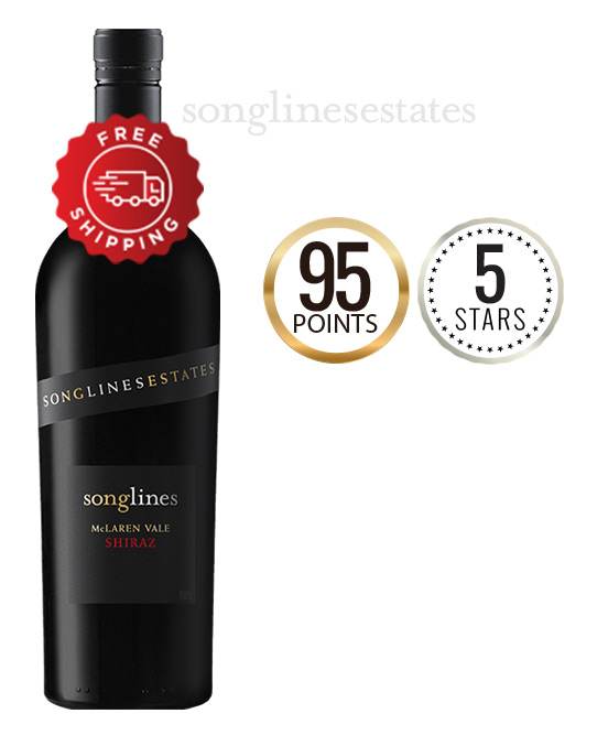 Songlines Estates Basket Pressed McLaren Vale Shiraz 2022 
