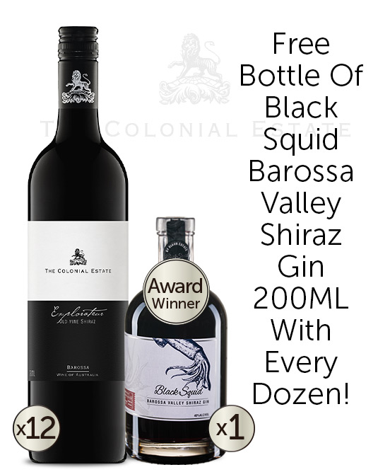 The Colonial Estate Explorateur Barossa Valley Shiraz 2021 Shiraz Gin