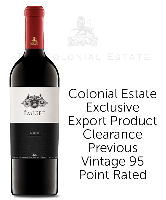 The Colonial Estate Emigre Shiraz 2021 Get Wines Direct