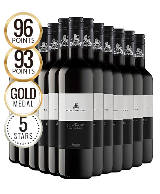 The Colonial Estate Explorateur Barossa Valley Shiraz 2022 Dozen Get