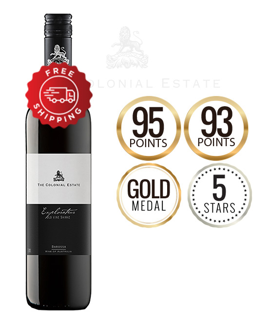 The Colonial Estate Explorateur Barossa Valley Shiraz 2023