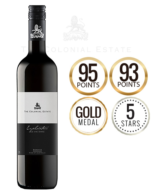 The Colonial Estate Explorateur Barossa Valley Shiraz 2023