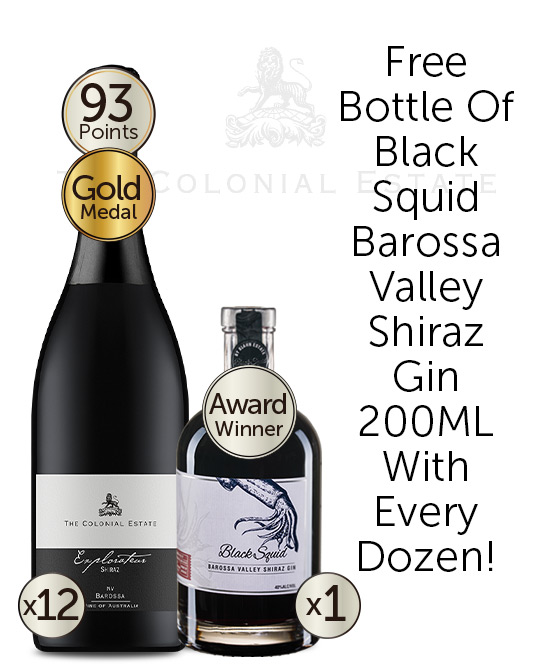 The Colonial Estate Explorateur Barossa Valley Sparkling Shiraz Nv