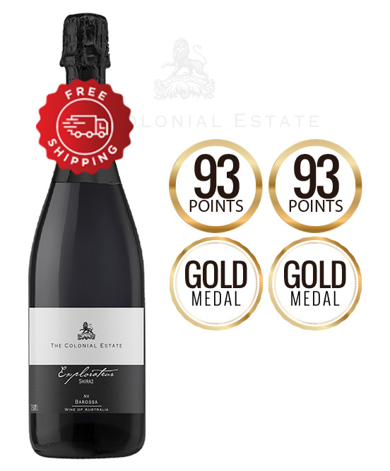 The Colonial Estate Explorateur Barossa Valley Sparkling Shiraz Nv
