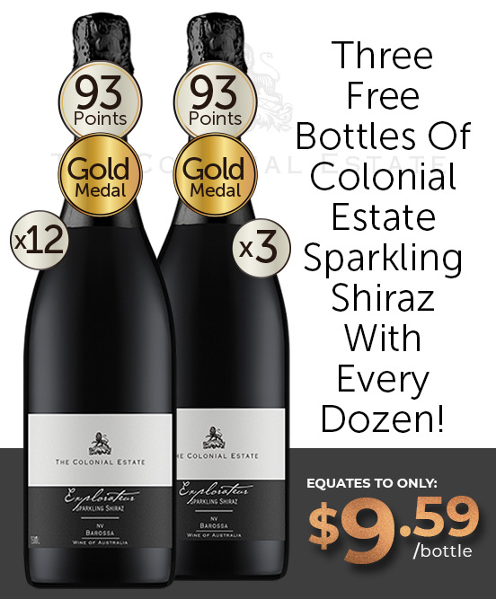 The Colonial Estate Explorateur Barossa Valley Sparkling Shiraz Nv