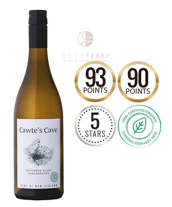 Rock Ferry Cawtes Cave Organic Marlborough Sauvignon Blanc 2023