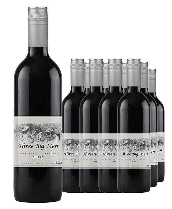 Three Big Men South Australia Shiraz 2024 Dozen