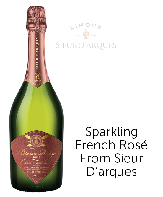 Sieur d Arques Cremant De Limoux Blason Rouge Rose Nv