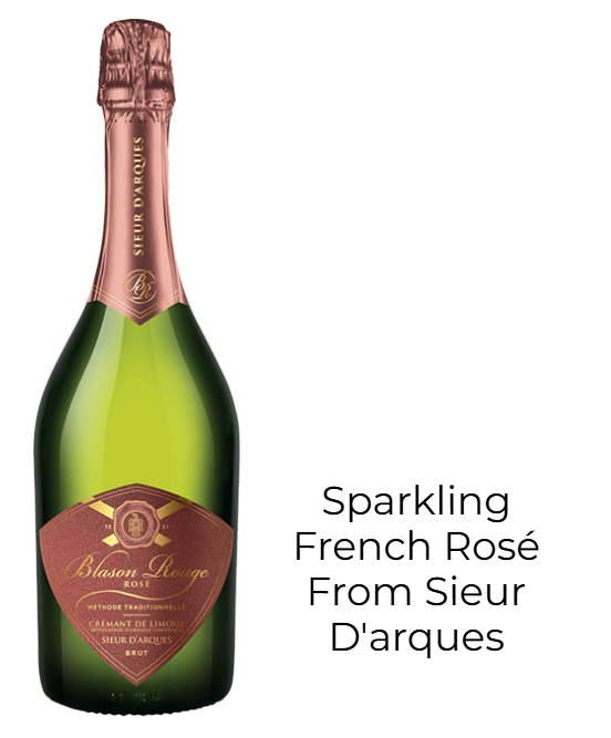 Sieur d Arques Cremant De Limoux Blason Rouge Rose Nv