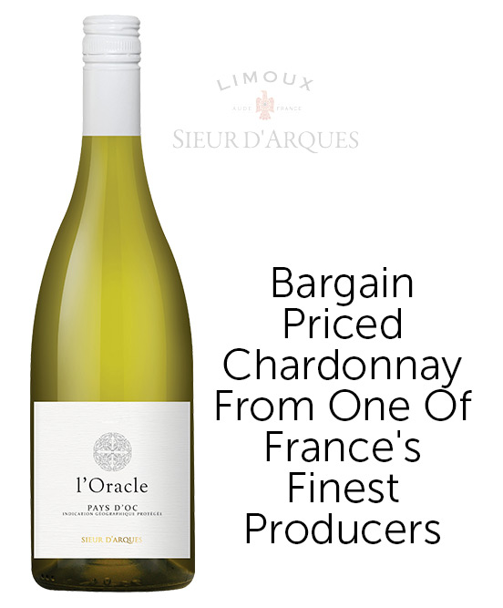 Sieur d Arques l'Oracle IGP Pays DOC Chardonnay