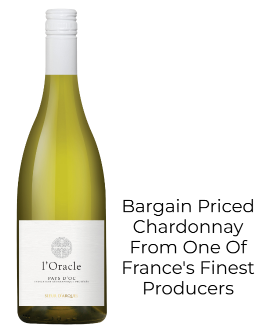 Sieur d Arques l'Oracle IGP Pays DOC Chardonnay