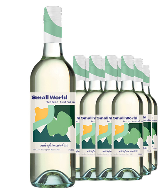 Miles From Nowhere Small World Western Australia Semillon Sauvignon Blanc 2023 Dozen