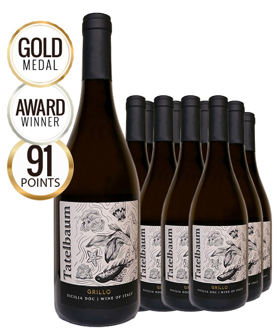 Tatelbaum Sicilia DOC Grillo 2022 Dozen