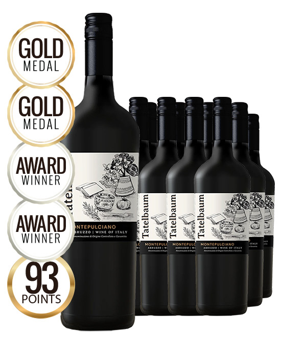 Tatelbaum Italian Montepulciano d'Abruzzo 2020 Dozen