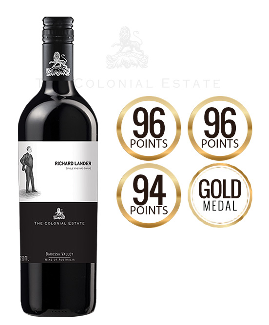 The Colonial Estate Richard Lander Old Vine Barossa Valley Shiraz 2020