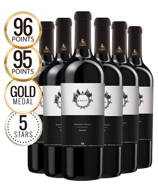 The Colonial Estate Exile Barossa Valley Shiraz 2021 6pack