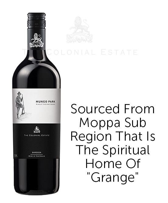 The Colonial Estate Mungo Park Single Vineyard Old Vine Barossa Valley Shiraz 2023