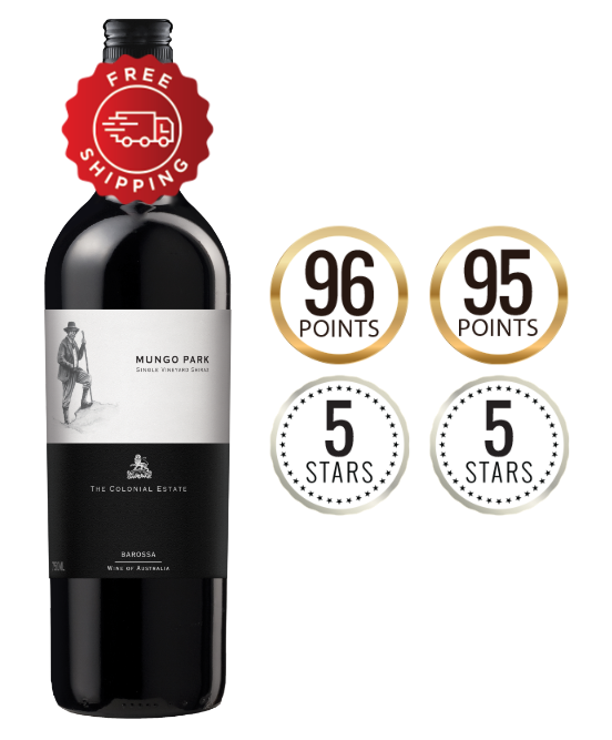 The Colonial Estate Mungo Park Single Vineyard Old Vine Barossa Valley Shiraz 2023