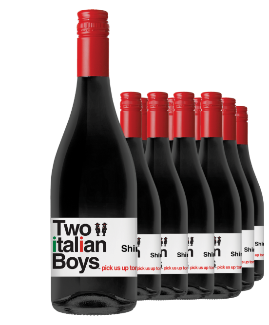 Two Italian Boys Shiraz 2022 Dozen 