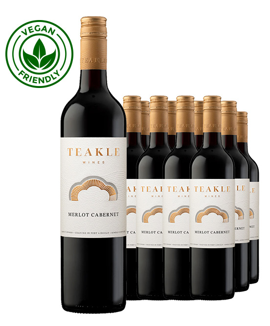 Teakle Wines Port Lincoln Merlot Cabernet 2024 Dozen