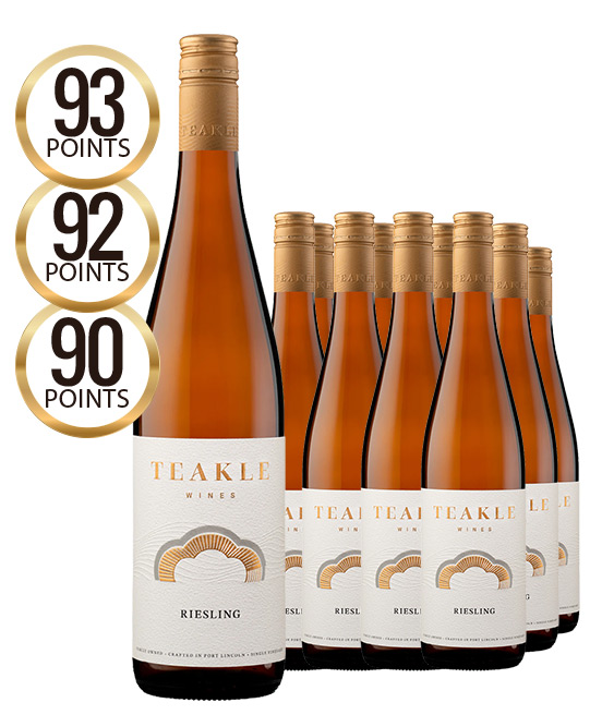 Teakle Wines Port Lincoln Riesling 2025 Dozen