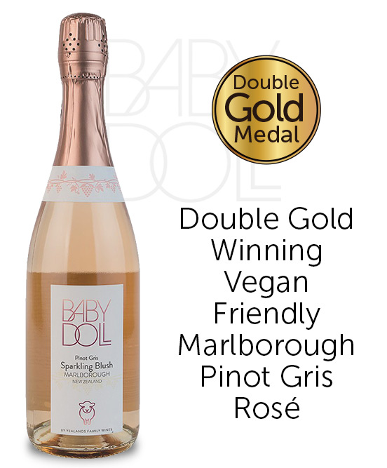 Baby Doll Marlborough Pinot Gris Sparkling Blush Nv Buy Wines online